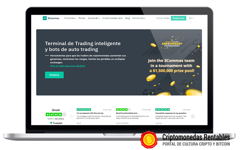 3Commas Opiniones y Review | Plataforma de Bots de Trading en Español 01