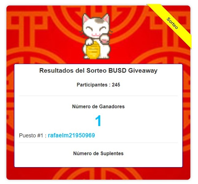 BUSD-gratis-giveaway-1604-22 sorteo de ganadores