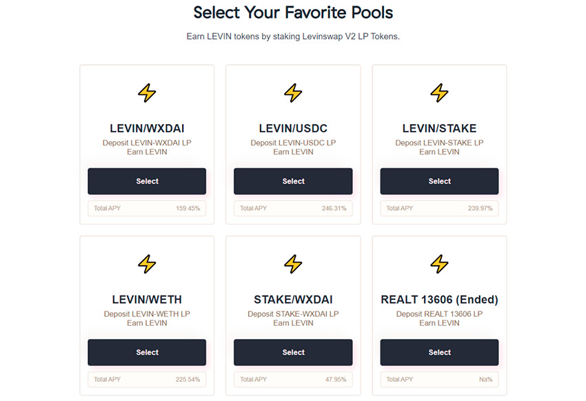 levinswap-yield-farming