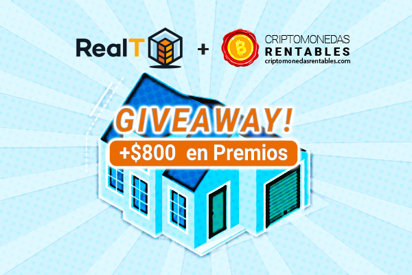 RealT Giveaway: +$800 en Premios | Sé propietario de una casa tokenizada en USA