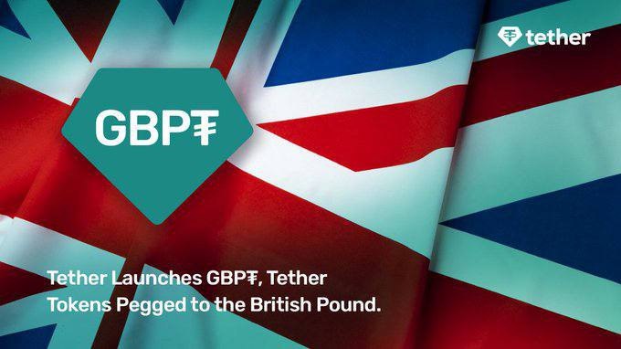 🧭 Última Hora: Tether lanzará GBP₮, una criptomoneda estable vinculada a la libra esterlina británica y más